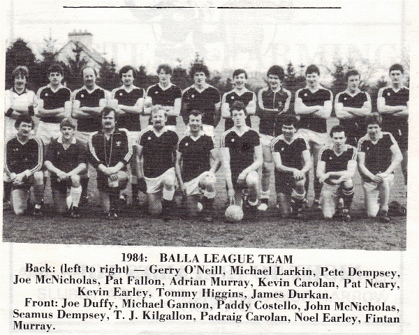 Balla League Team 1984